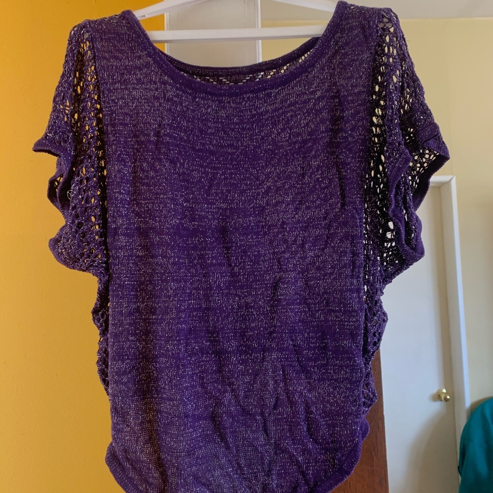 Sparkly Purple Sweater💜
